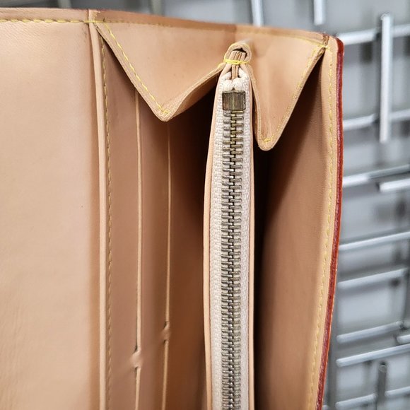 Louis Vuitton White Multicolor Sarah Long Wallet - Picture 12 of 15